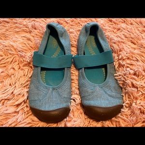 Denim Blue Mary Jane Keens